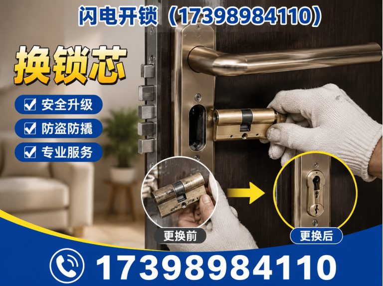 中原区24小时开锁展示图